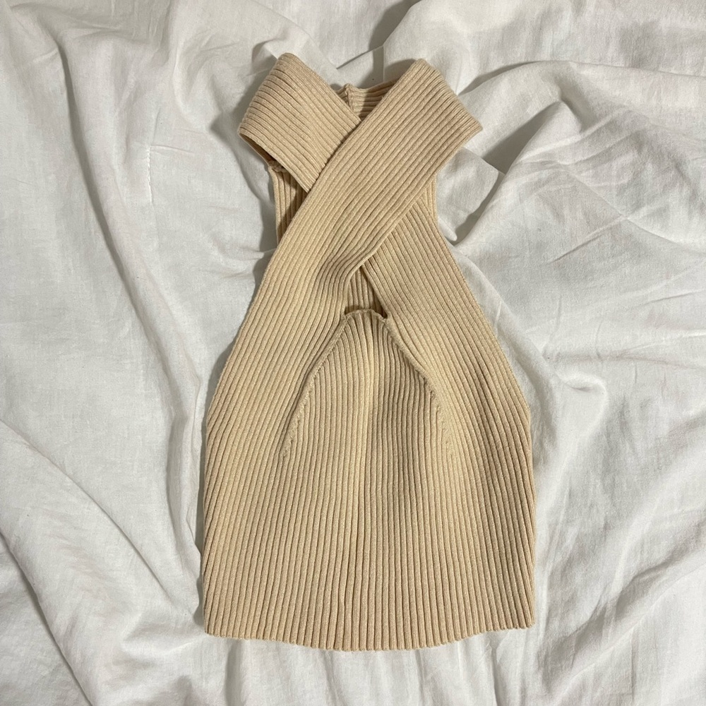 Cider Tan Halter Top